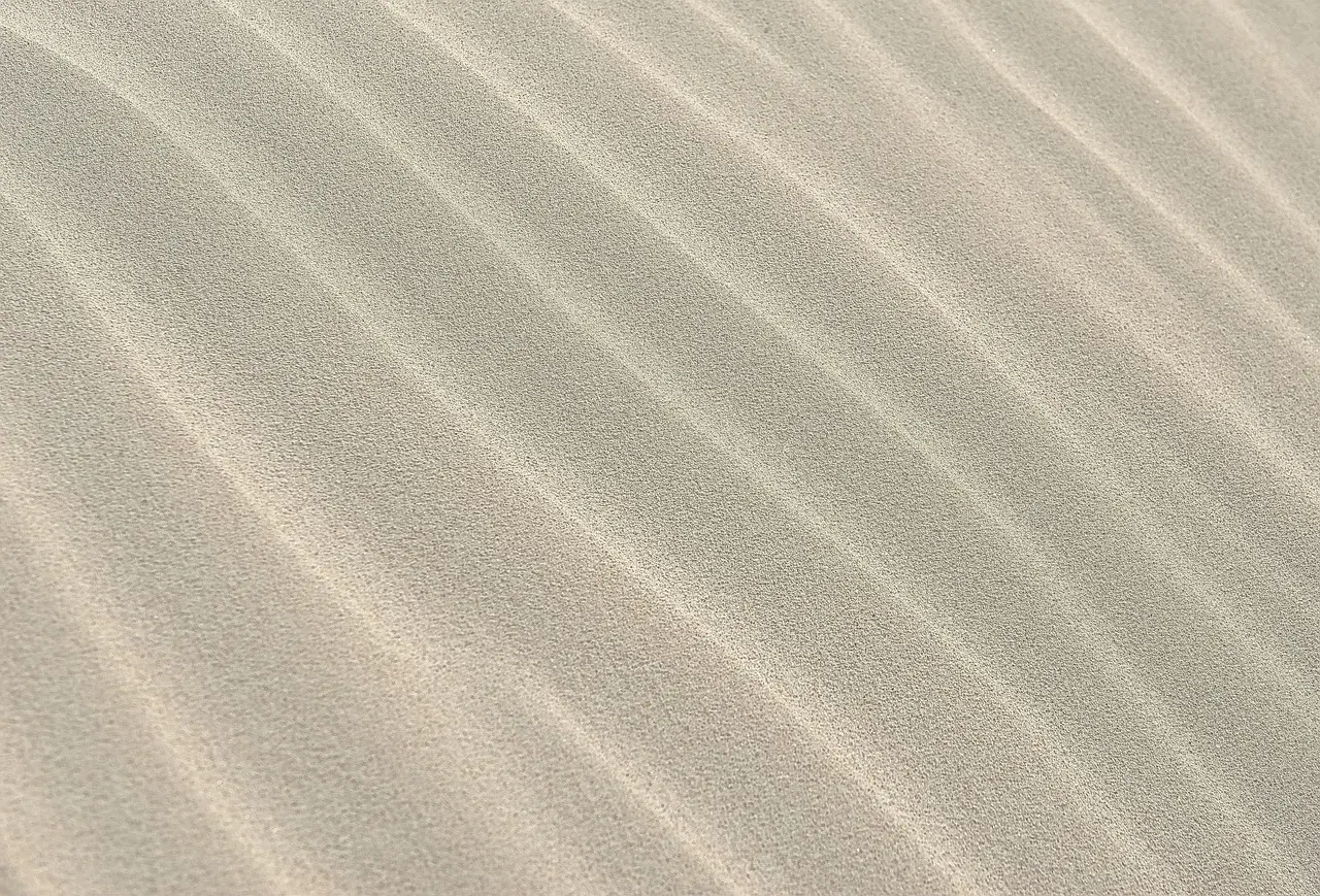サラサラの砂